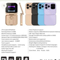 2026 New Mini Flip Mobile Phone 2 SIM Card Small Display Foldable Cell Phone