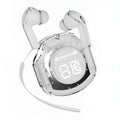 Transparent TWS Wireless Earbuds with LED Digital Display