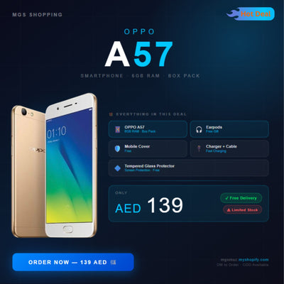 📱 OPPO A57 Smartphone (6GB RAM)