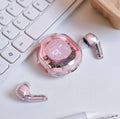 Transparent TWS Wireless Earbuds with LED Digital Display